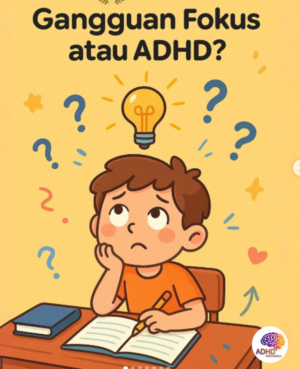 ADHD dan Kesulitan Fokus Anak: Edukasi untuk Keluarga di Kabupaten Halmahera Selatan
