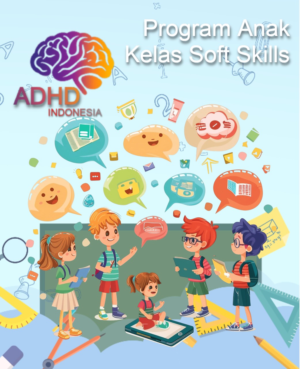 Program ADHD Indonesia Kabupaten Halmahera Selatan Kelas Soft Skills Anak ADHD